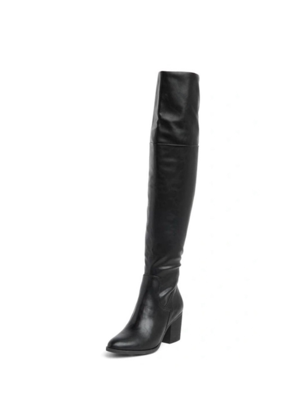 New BP Luke Black Over-the-Knee Block Heel Boots size 6